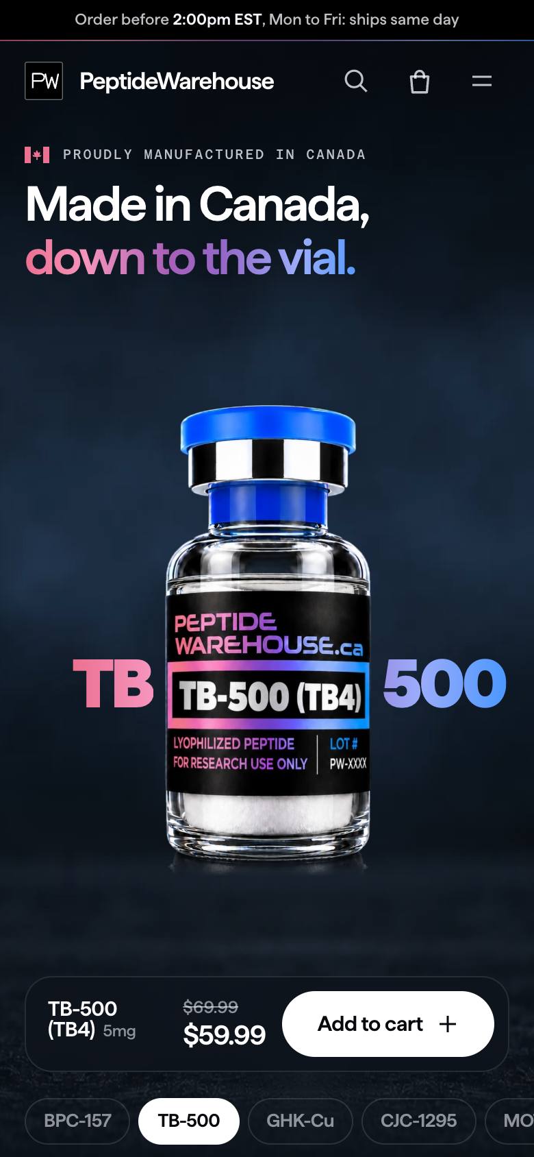 On a phone